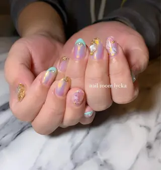 ネイル ﾈｲﾙﾙｰﾑﾘｯｶ 𝐦𝐚𝐲𝐮のネイルデザイン