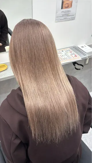 カラー 韓国レイヤー艶カラー ブリーチ otohaのヘアスタイル
