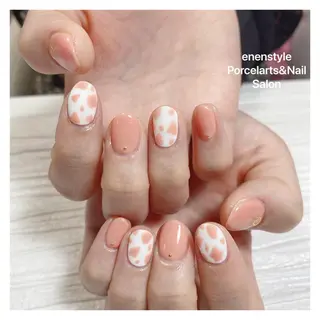 ミディアム ネイル 🐾enen style 🐾のネイルデザイン