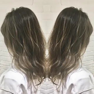 ロング カラー レイヤー/大人メンズ パーマ🌀 平島拓也のヘアスタイル