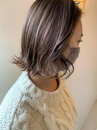 ショート 本間 結衣のヘアスタイル