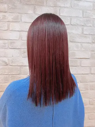 カラー しみず りぶのヘアスタイル