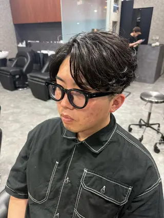 メンズ 海外ヘア 本田 有里のヘアスタイル