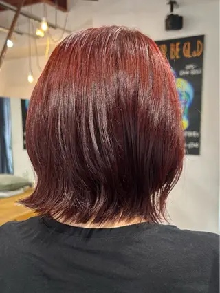 カラー ORe'S HAIR BE　GLaDまなみのヘアスタイル