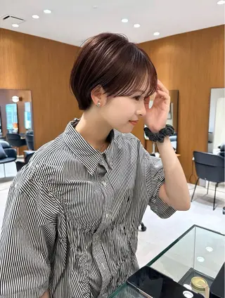 ショート 松村光留 /ショート/ウルフのヘアスタイル