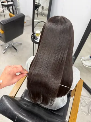 ロング マツダ レンのヘアスタイル