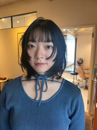 ミディアム カラー ヘアアレンジ RINKA.まつパ/ LED可/マツエクのマツエク・マツパデザイン