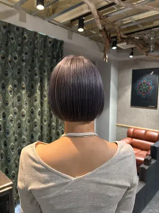 ショート カラー ravens代表 ヒロムのヘアスタイル