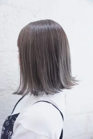 ミディアム カラー 💎 ひより💎のヘアスタイル