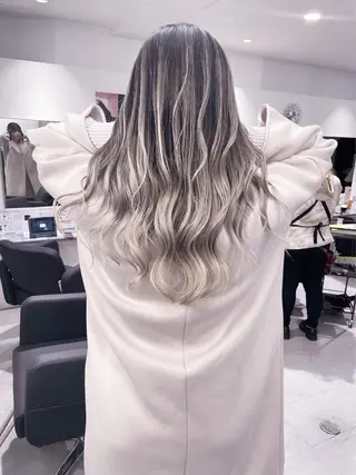 セミロング 荒金 大翔のヘアスタイル