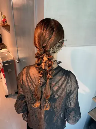 ヘアアレンジ Azu🩰/ 透明感 カラー🎀/アレンジのヘアスタイル