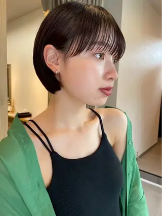 ショート ショート・透明感 カラーconomiのヘアスタイル