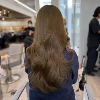 ロング カラー ママ美容師 YUIのヘアスタイル