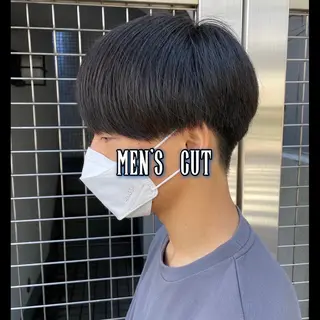 カラー メンズ リノ🖤うる艶 縮毛矯正🖤🇰🇷のヘアスタイル
