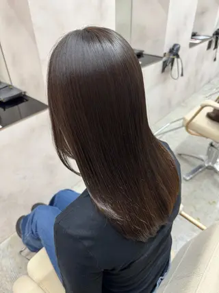 ロング カラー パーマ 木村 蓮のヘアスタイル