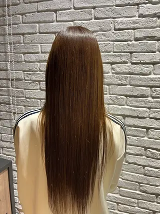 ロング 縮毛矯正/髪質改善 /艶カラー/こうめいのヘアスタイル