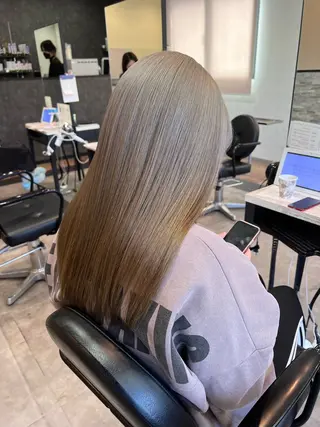 ロング カラー 仙台×ブリーチ 斎藤相慶のヘアスタイル