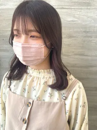 セミロング Okamura Chisatoのヘアスタイル