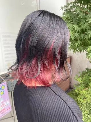 カラー 時田 愛文のヘアスタイル