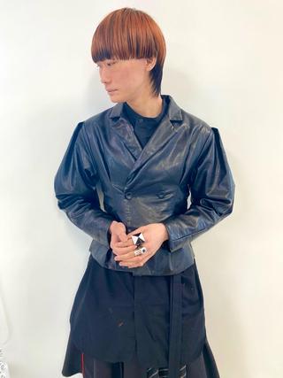 ショート カラー 横地 凌のヘアスタイル