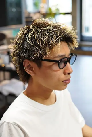 メンズ Lit 天文館店のヘアスタイル