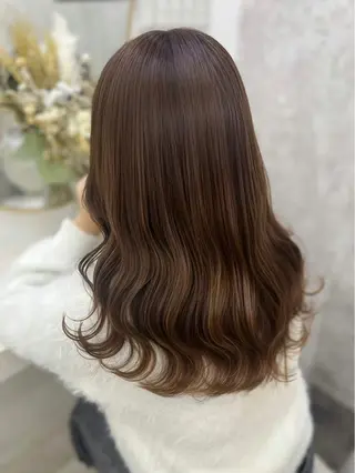 ロング カラー 💎ななか💎/大宮 艶カラー🪄のヘアスタイル