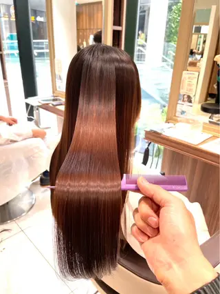 ロング パーマ 💎縮毛矯正💎 髪質改善・店長 伊藤のヘアスタイル