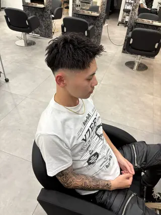 メンズ 善財 康葵のヘアスタイル