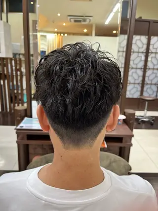 ショート パーマ メンズ 🧊メンズ特化🧊 高木航希のヘアスタイル