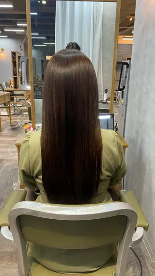 ロング 飯田 雷晟のヘアスタイル