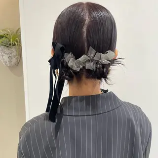 ショート 🎟暖色カラー /アレンジ🎀くるみのヘアスタイル