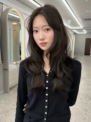 セミロング 髙杉 心のヘアスタイル
