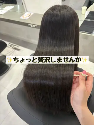 ロング 🫧縮毛矯正支持率 No.1 ほのか🫧のヘアスタイル