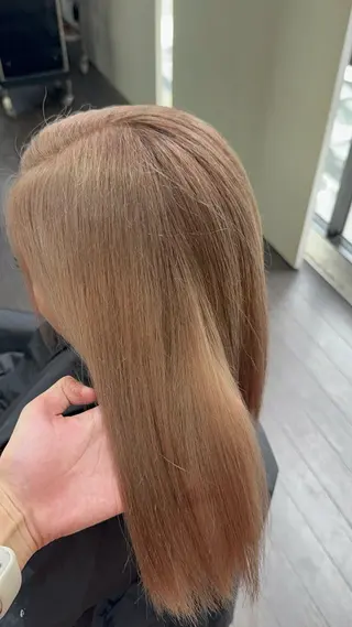 ロング カラー Lima/ブリー チ特化/心斎橋のヘアスタイル