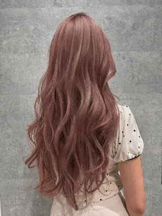 ロング カラー FOX 新菜のヘアスタイル