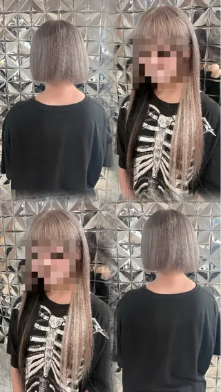 ロング カラー ラブスタシー天神 ✦キョウカ✦のヘアスタイル