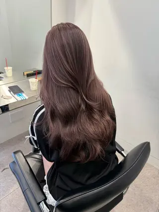 ロング カラー 渋谷ブリーチカラー✨ sara💛のヘアスタイル