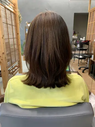 ミディアム 小島 千春のヘアスタイル