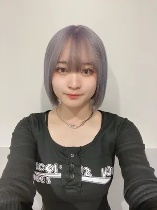 ショート カラー ヘアアレンジ 🫧髪質改善/透明感 レイヤー/サスケ🫧のヘアスタイル