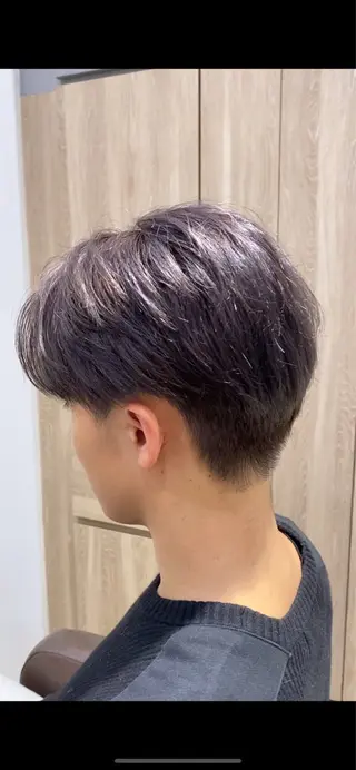 カラー パーマ メンズ ダメージレス縮毛矯正 /カラー/あさみ🌈のヘアスタイル