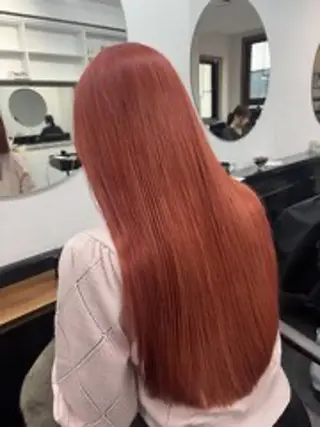 ロング カラー 渡邊 美優のヘアスタイル
