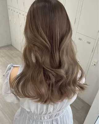 ロング カラー 艶カラー/ヘアセット 着付け ふうか 渋谷のヘアスタイル