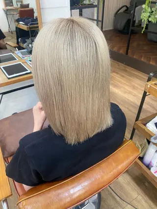 ミディアム 🫧髪質改善/斎藤 奈々/岡山美容師🫧のヘアスタイル