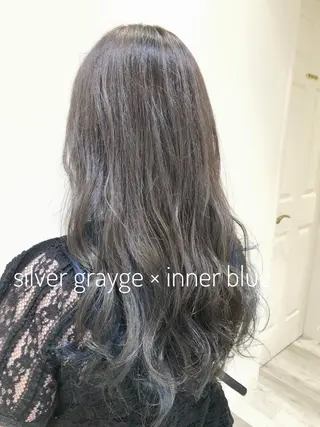 ロング カラー 大平 美沙のヘアスタイル
