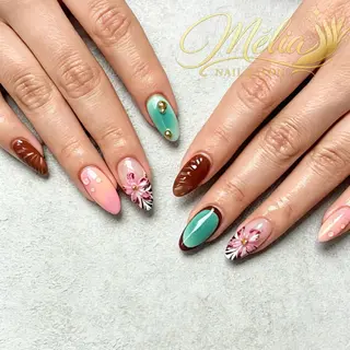 ネイル Melia Nail Nambaのネイルデザイン