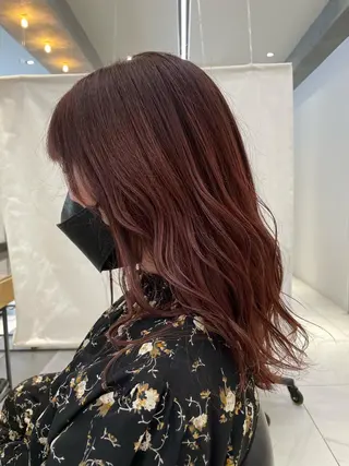 セミロング カラー 🦕小林 大地🦕のヘアスタイル