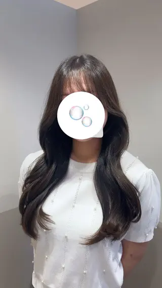ロング ami🎀韓国ヘア 🎀髪質改善のヘアスタイル