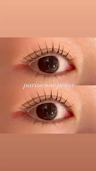 マツエク・マツパ Pinq she Ayana👀🤍のヘアスタイル