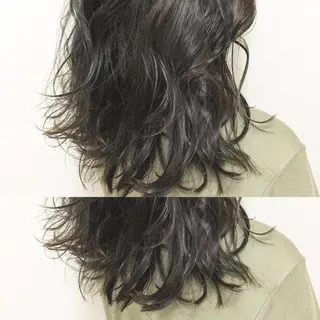 ミディアム カラー ヘアアレンジ メンズ キッズ ネイル マツエク・マツパ 綺麗な髪質にしたい方 限定🌈清水　祥のヘアスタイル