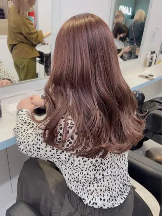 セミロング ケアブリーチ🌟 ♢WATARU♢のヘアスタイル